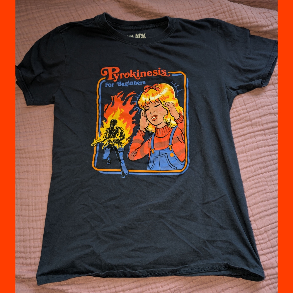 Black Matter Pyrokinesis Shirt - Small